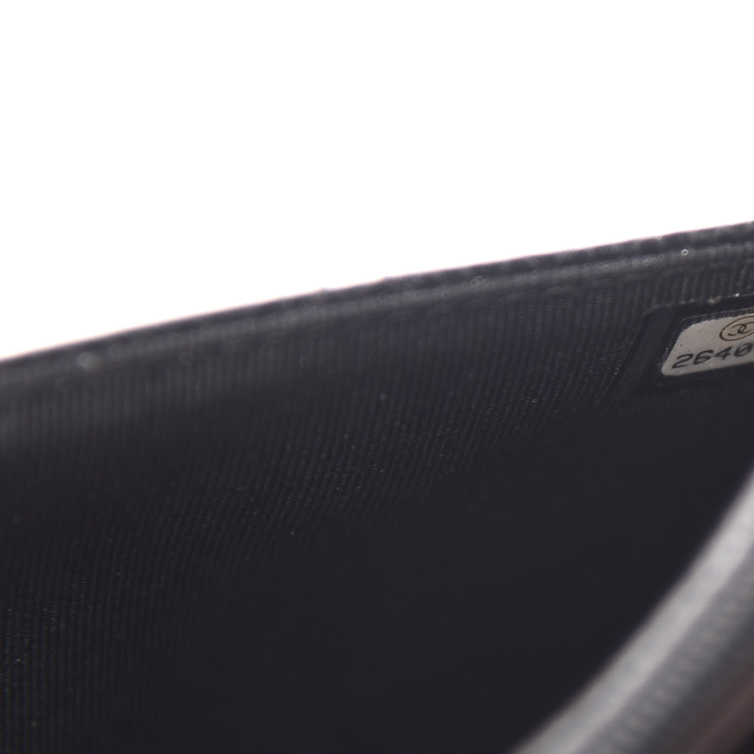 Chanel Caviar Quilted Wallet On Chain WOC Black 10 of 12