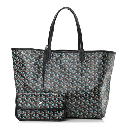 Goyard Goyardine Saint Louis Claire Voie PM Black Blue 1 of 12
