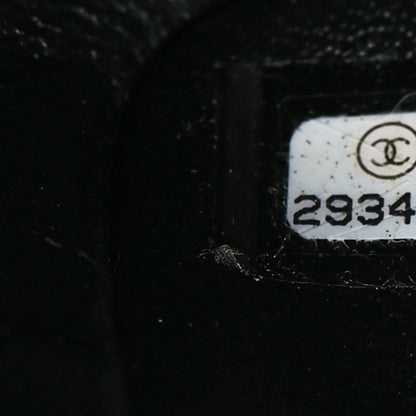 Chanel Patent Calfskin Quilted Bi-Color Mini Rectangular Flap Red Black 7 of 11