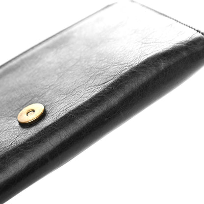 Balenciaga Agneau Classic Hardware Money Wallet Black 8 of 11