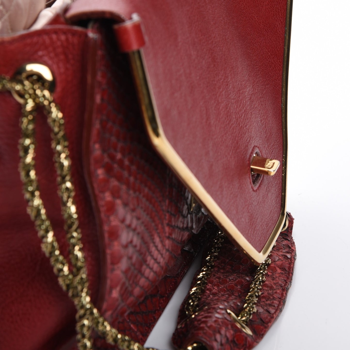 Python Sally Flap Bag Red