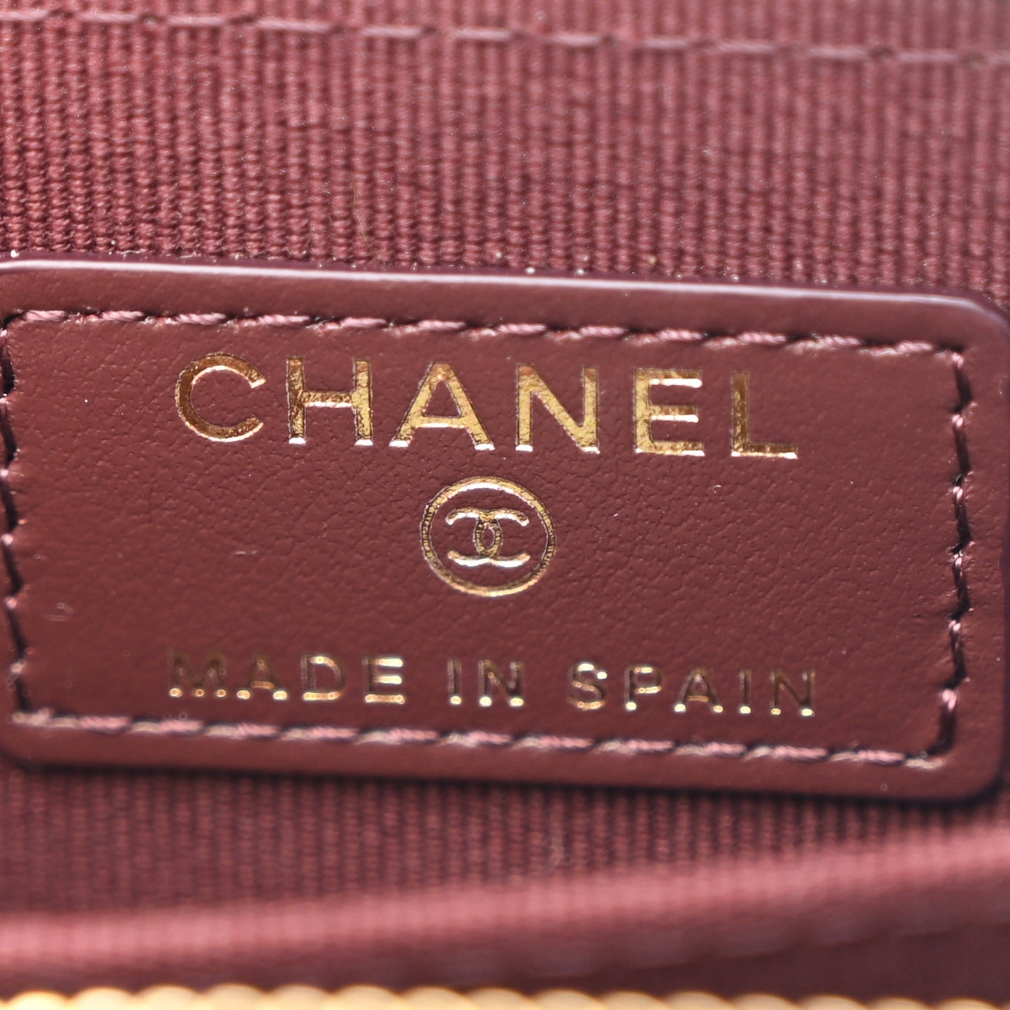 Caviar Quilted Zip Coin Purse Black
