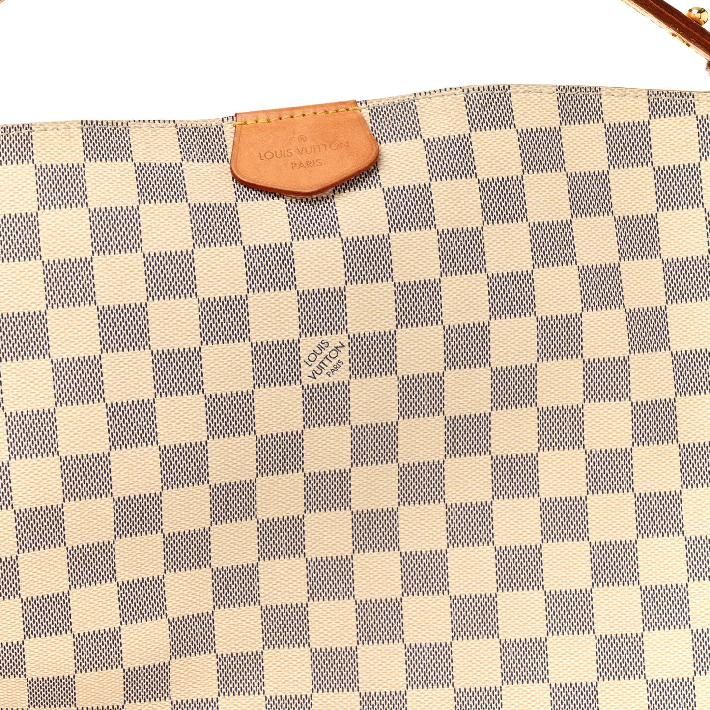 Damier Azur Graceful MM Rose Ballerine