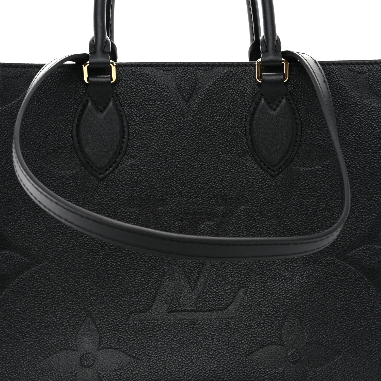 Louis Vuitton Empreinte Monogram Giant Onthego MM Black 7 of 9