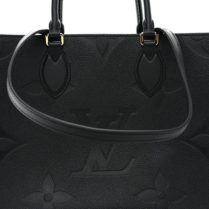 Louis Vuitton Empreinte Monogram Giant Onthego MM Black 7 of 9