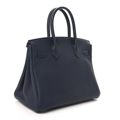 Hermes Togo Birkin 30 Bleu Nuit 3 of 12