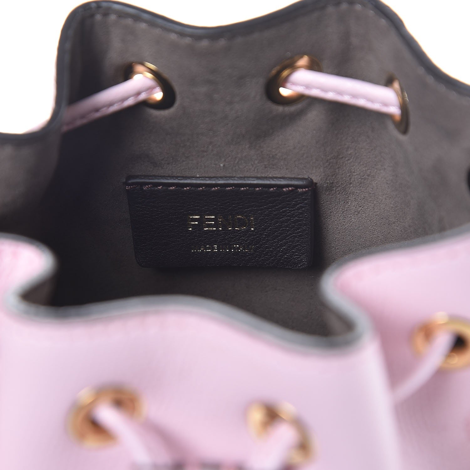 Fendi Vitello Cruise F is Fendi Mini Mon Tresor Bucket Bag Peonia 7 of 8