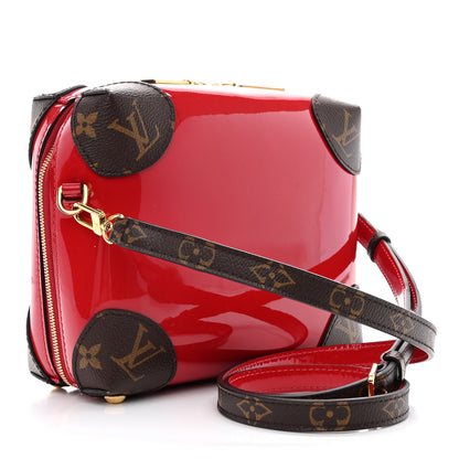 Louis Vuitton Patent Miroir Venice Scarlet 3 of 12