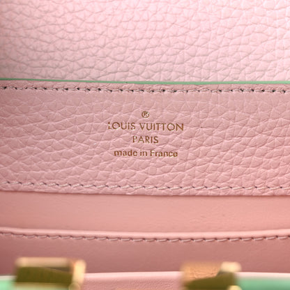 Louis Vuitton Taurillon Mini Capucines Vert Pomme 6 of 9