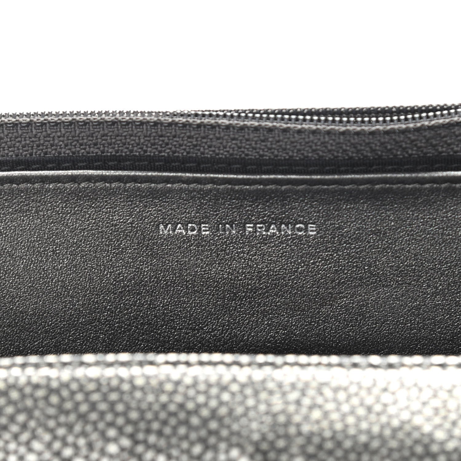 Chanel Caviar Timeless CC Wallet On Chain WOC Black 6 of 11