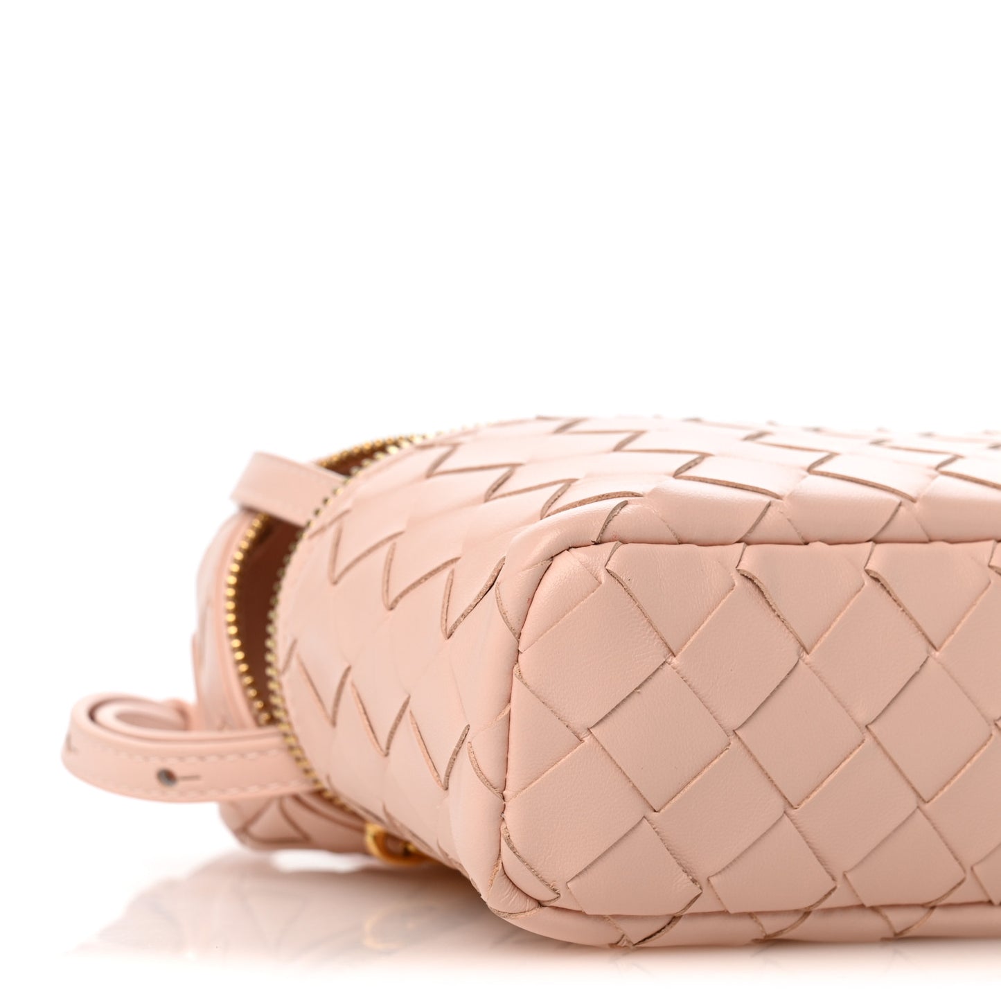 Calfskin Intrecciato Bang Bang Vanity Case Cameo