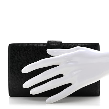 Chanel Caviar Timeless CC French Wallet Black 2 of 14