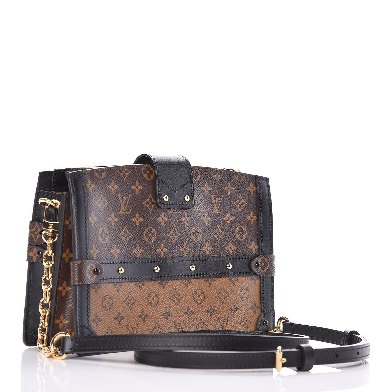 Louis Vuitton Reverse Monogram Trunk Clutch 3 of 9
