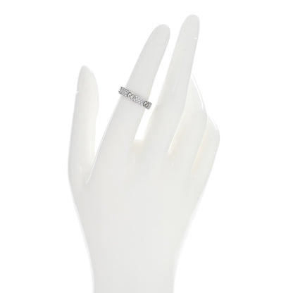 Gucci 18K White Gold Diamond Icon Stardust Band Ring 53 6.5 2 of 5