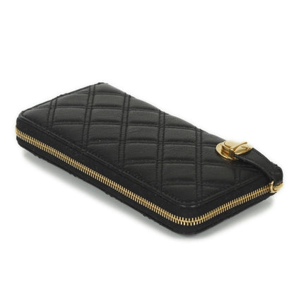 Marc Jacobs Leather Quilted Deluxe Wallet Black 5 of 14