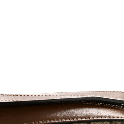 Gucci GG Supreme Monogram Small Horsebit 1955 Shoulder Bag Beige Brown Sugar 11 of 12