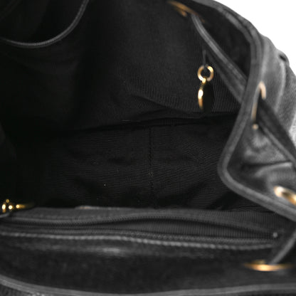 Chanel Caviar CC Backpack Black 5 of 9