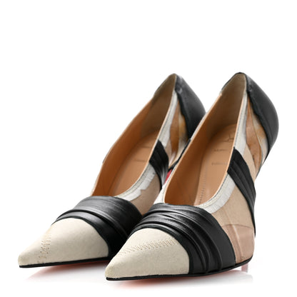 Christian Louboutin X MAISON MARGIELA Nappa Martinloula 100 Pumps 36 Black 4 of 9