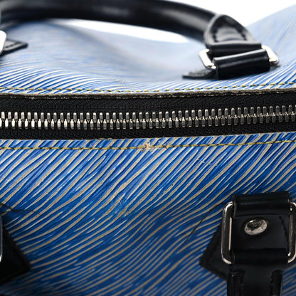 Louis Vuitton Epi Speedy Bandouliere 25 Denim Light 27 of 29