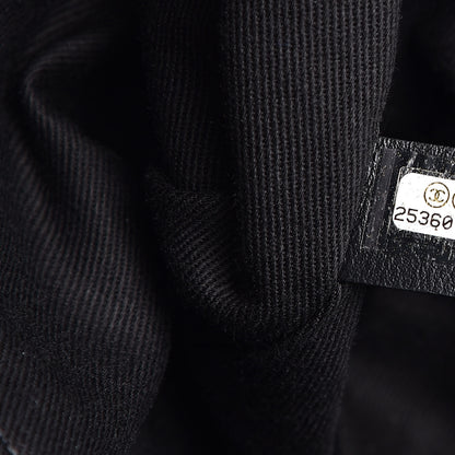 Chanel Canvas Extra Large Double Face Shopping Tote Black 7 of 10