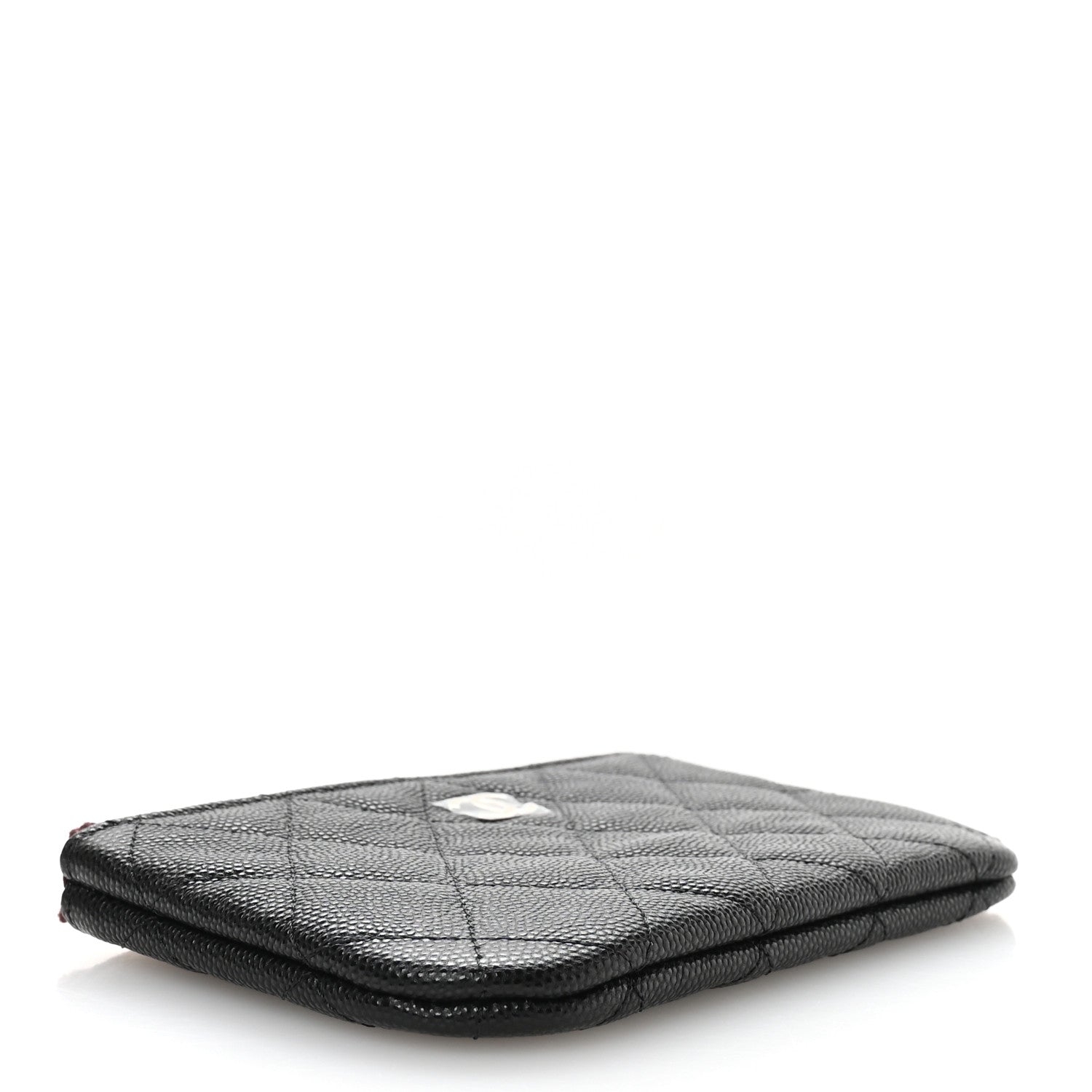 Chanel Caviar Quilted Small Cosmetic Case Black 4 of 8