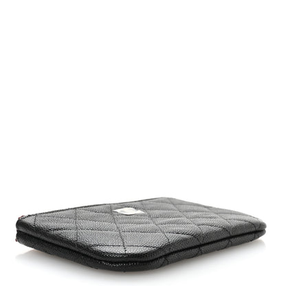 Chanel Caviar Quilted Small Cosmetic Case Black 4 of 8