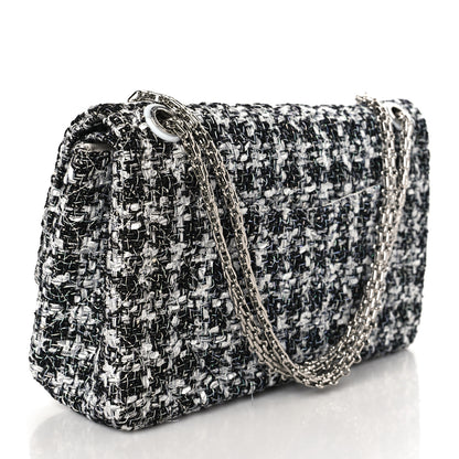 Chanel Tweed 2.55 Reissue 226 Flap Black White 2 of 8