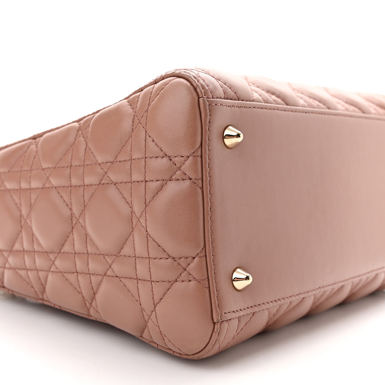 Christian Dior Lambskin Cannage Medium Lady Dior Fard 9 of 10