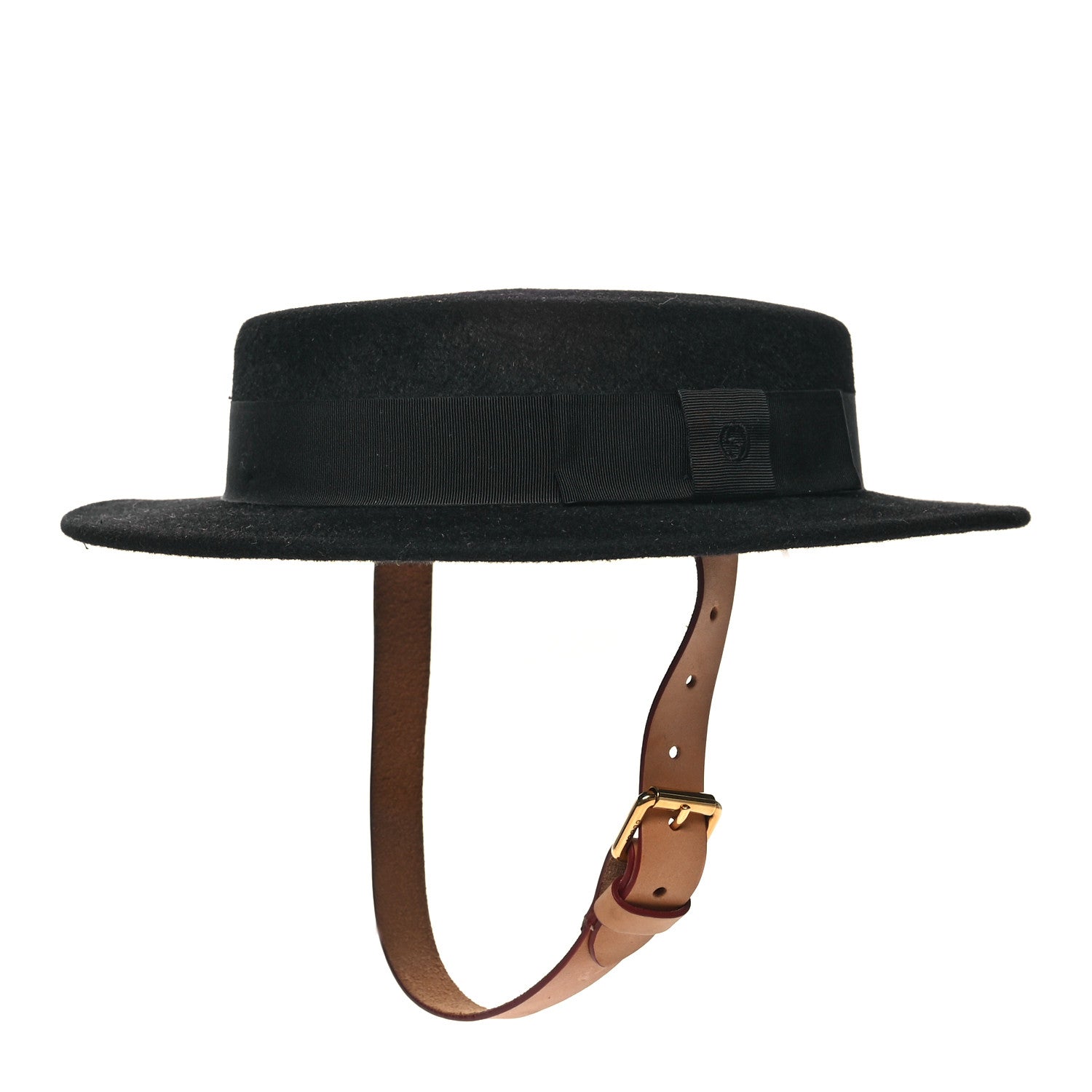 Gucci Felt Dame Hat L Black 1 of 8
