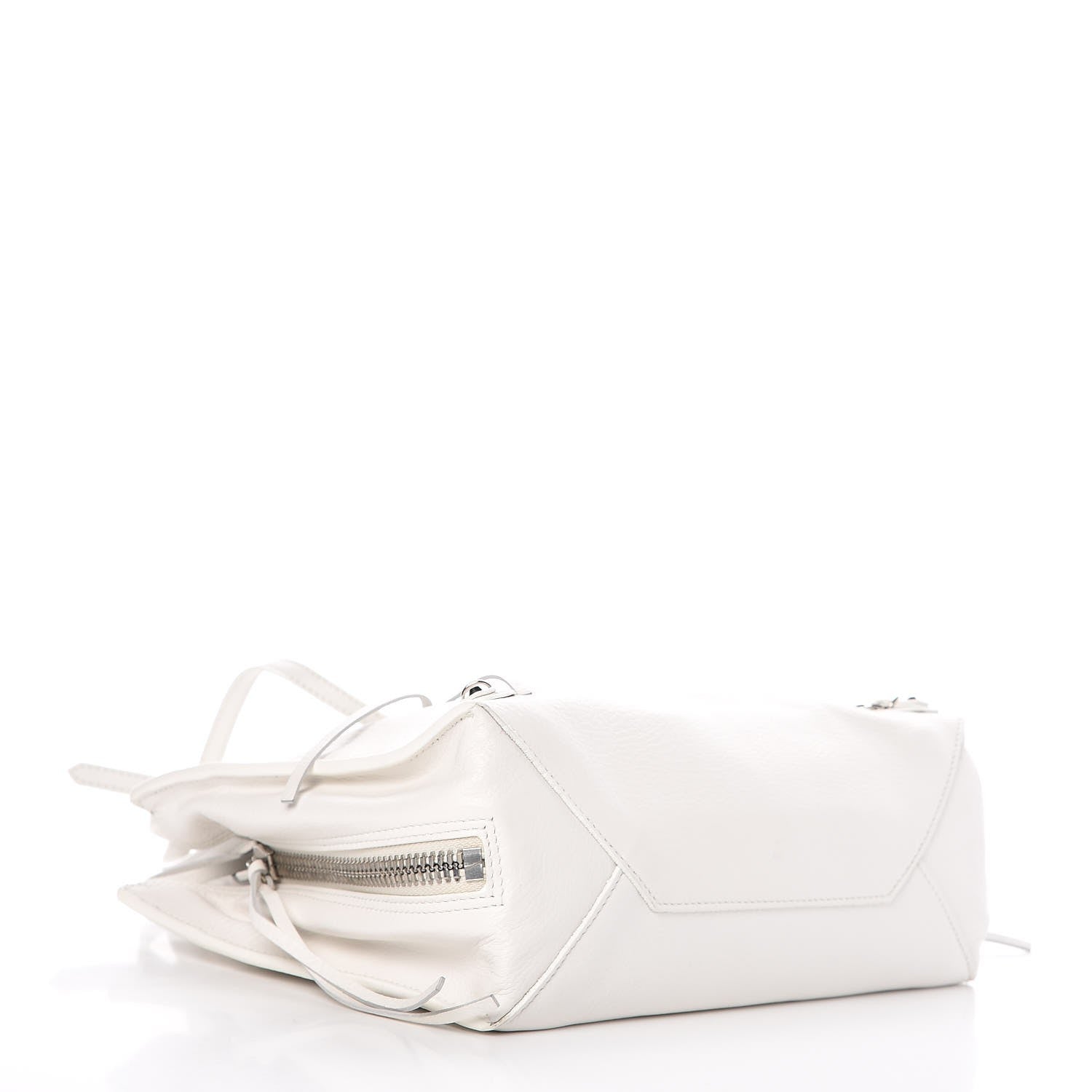 Balenciaga Veau Papier A6 Zip Around Tote White 4 of 7