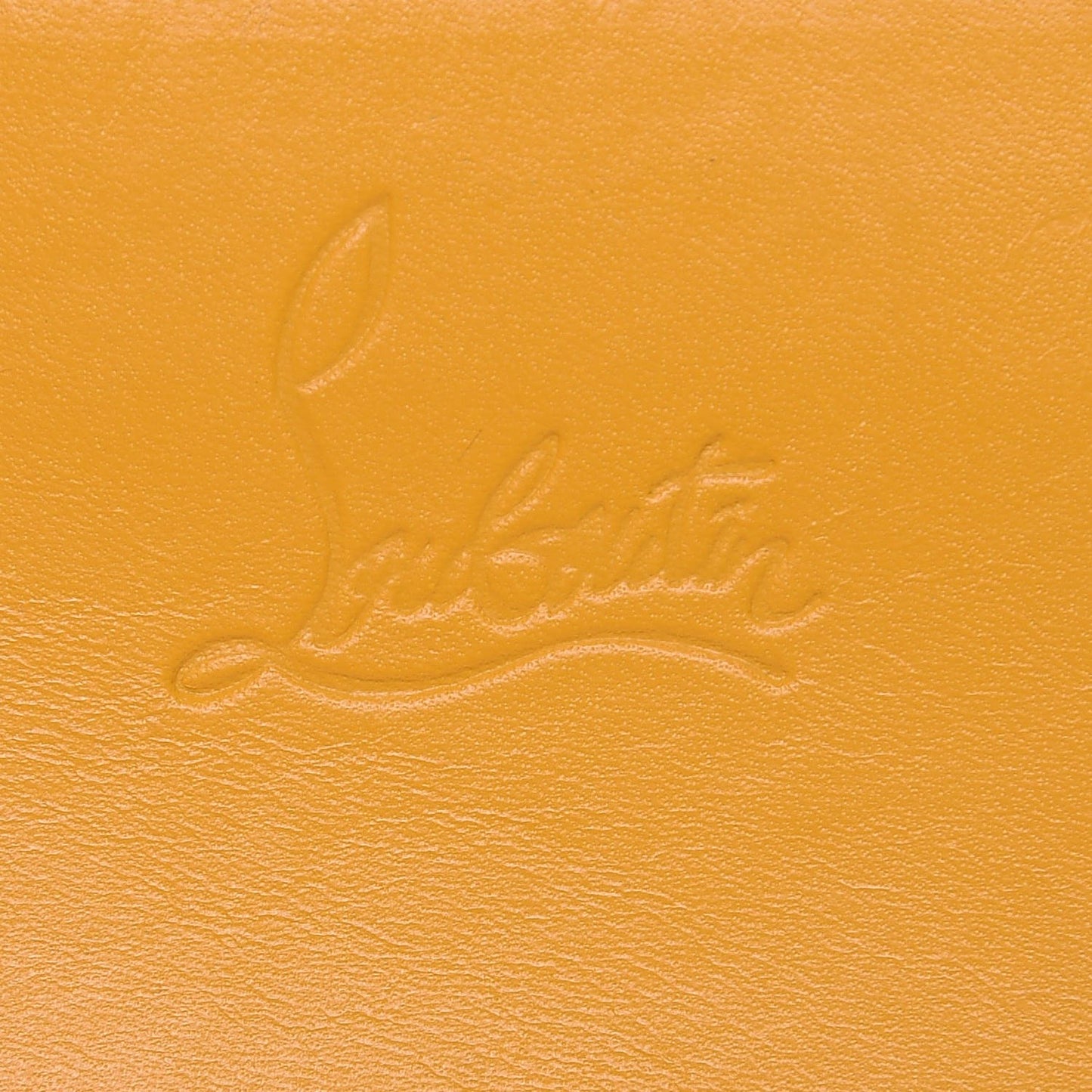 Calfskin Spiked Sweety Charity Crossbody Bag Yellow