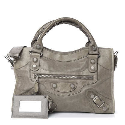 Balenciaga Agneau Giant 21 Silver Hardware City Galet 1 of 24