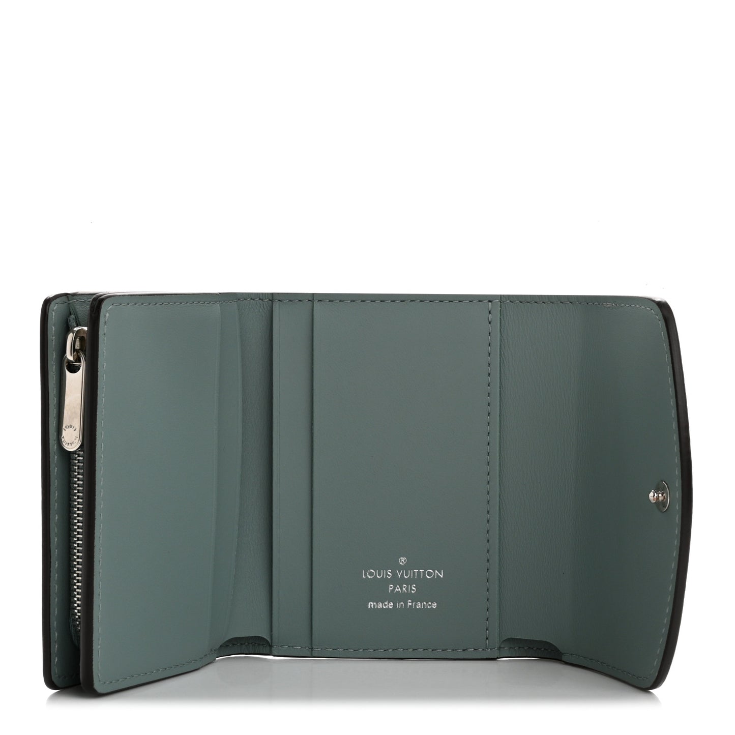 Mahina Iris Compact Wallet NM Vert Lagon