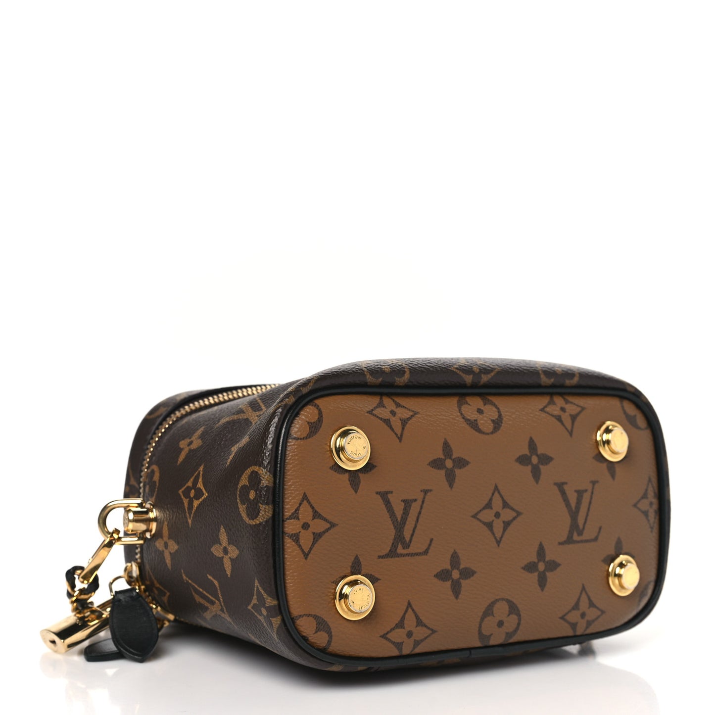 Reverse Monogram Vanity Chain Pouch
