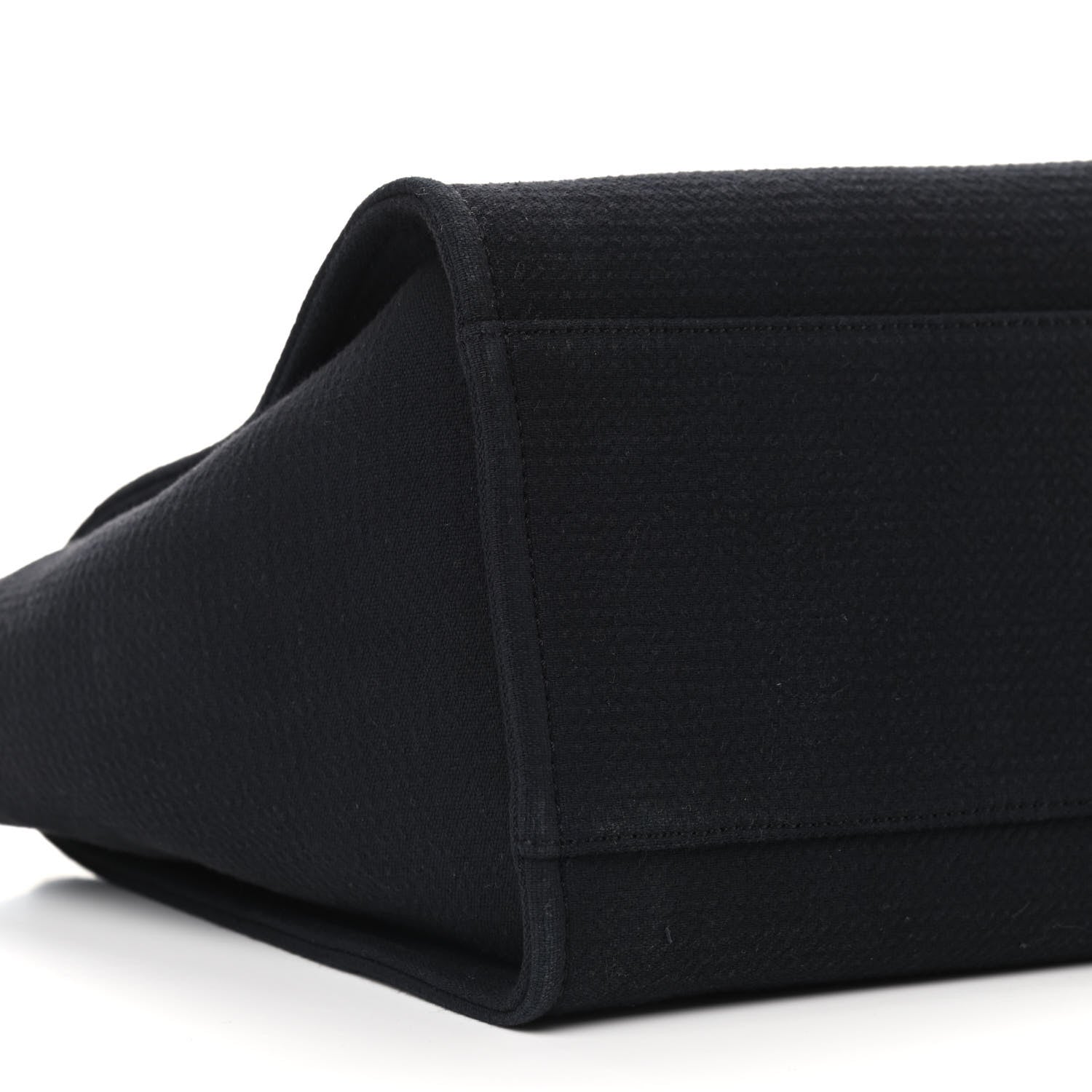 Chanel Deauville Tote Black 9 of 10