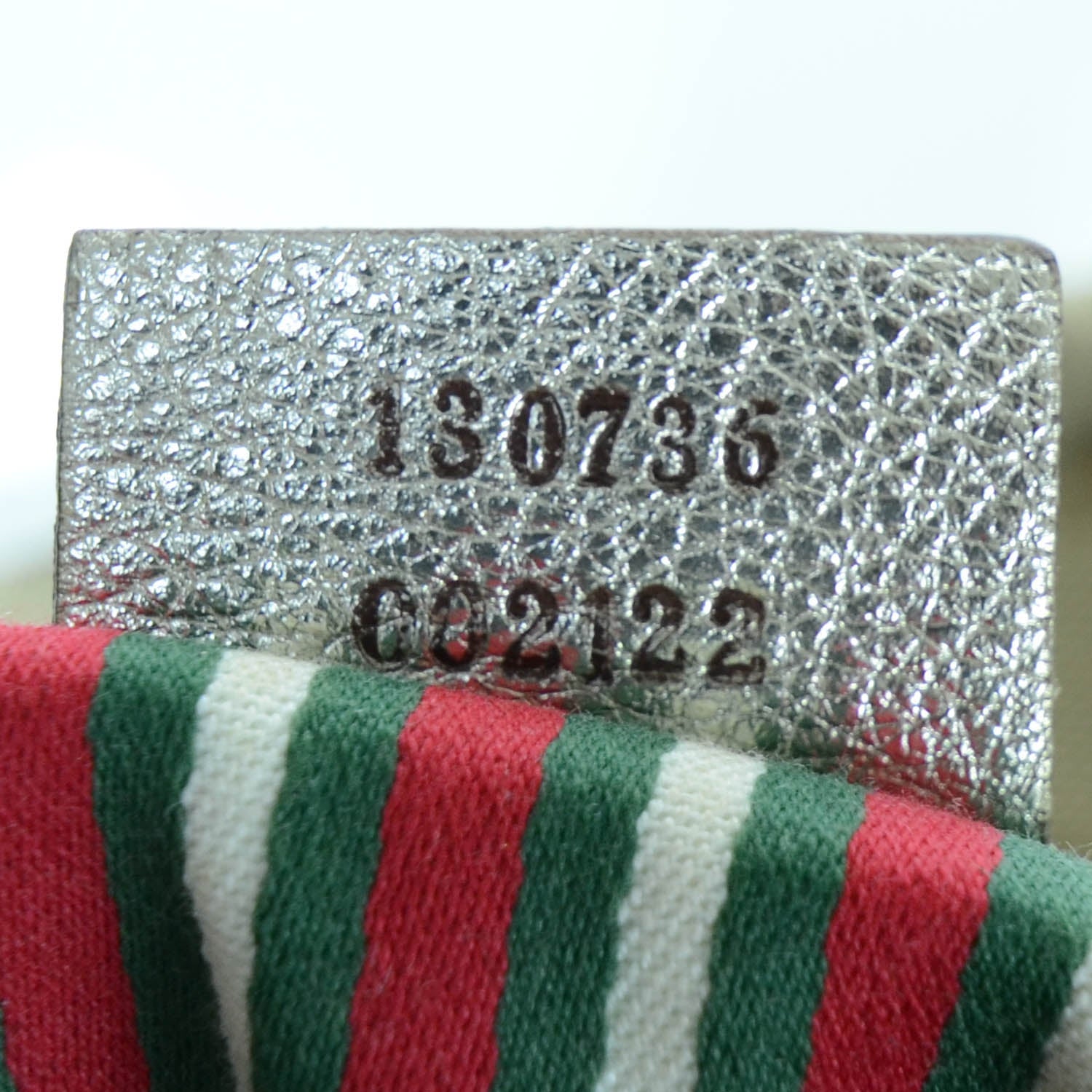 Gucci Monogram Medium Abbey Shoulder Bag Metallic 12 of 12