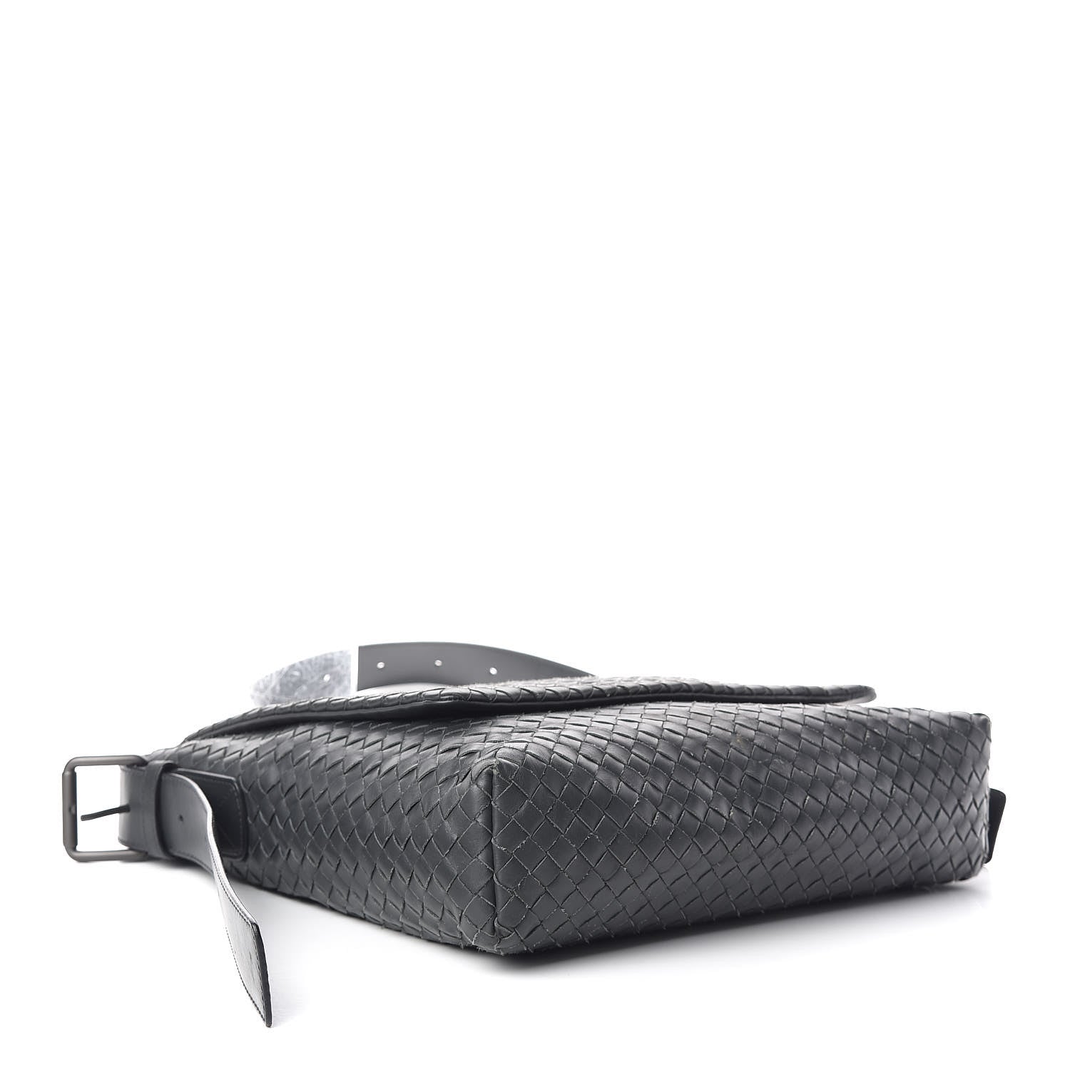 Bottega Veneta Nappa Intrecciato Messenger Bag Ferro Gray 4 of 13