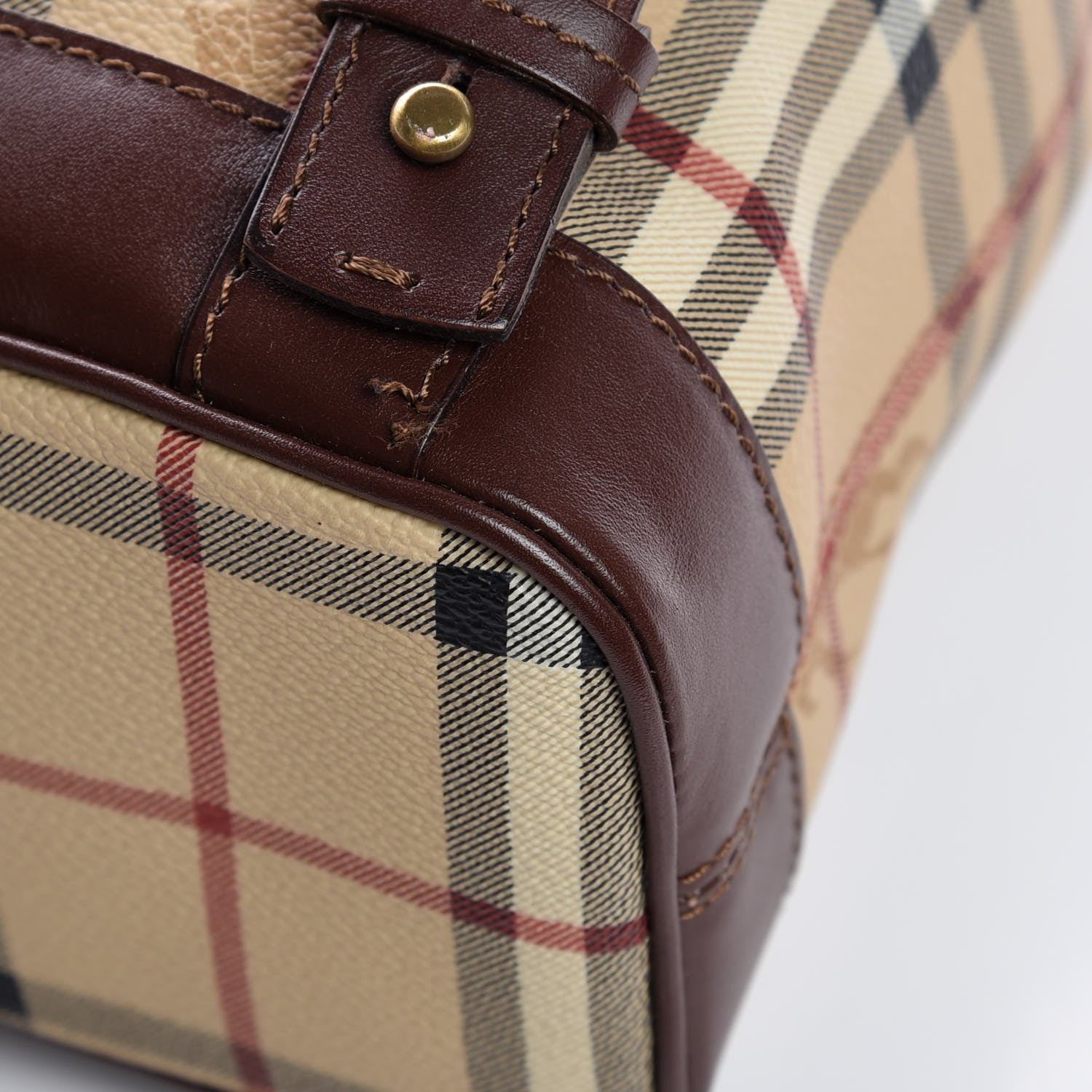 Burberry Haymarket Check Backpack 9 of 11