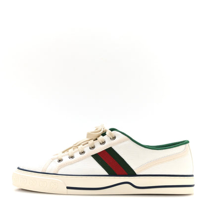 Gucci Jacquard Mini GG Monogram Web Womens 1977 Tennis Sneakers 41 White 1 of 8