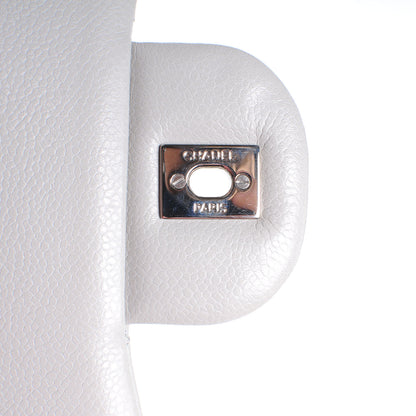 Chanel Caviar Jumbo Double Flap Grey 6 of 9