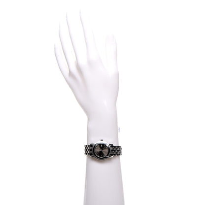Gucci Stainless Steel Diamond 27mm 5500L Quartz Watch Brown 2 of 6