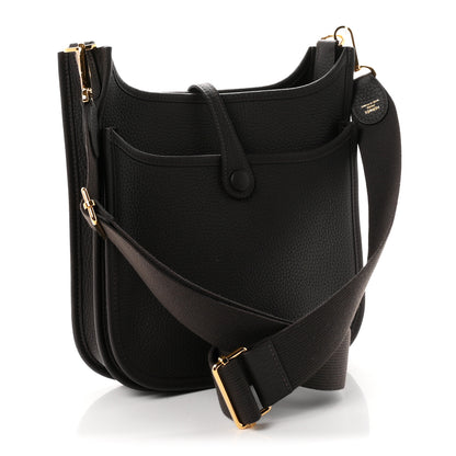 Hermes Taurillon Clemence Evelyne 23 Poche III Bai Brun 3 of 10