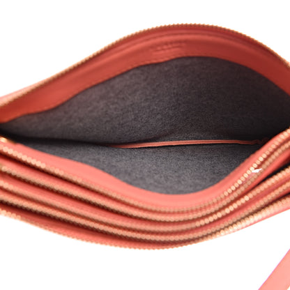 Celine Lambskin Small Trio Crossbody Bag Lipstick 6 of 16