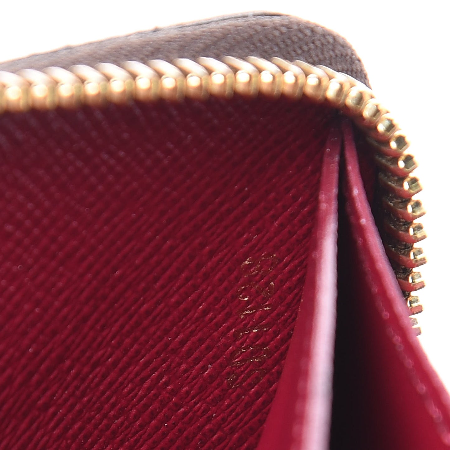 Monogram Clemence Wallet Fuchsia