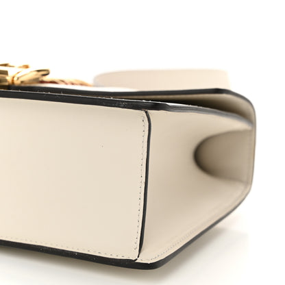 Gucci Calfskin Small Sylvie Shoulder Bag Off White 10 of 10