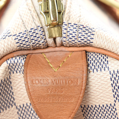 Louis Vuitton Damier Azur Speedy 30 5 of 15