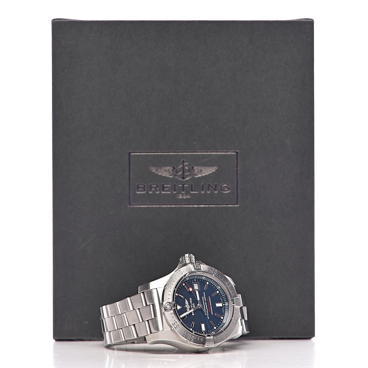 Breitling Stainless Steel 45mm Avenger Seawolf Automatic Watch Blue A1733010 8 of 8