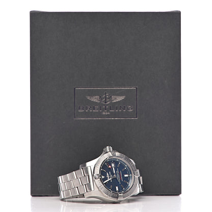 Breitling Stainless Steel 45mm Avenger Seawolf Automatic Watch Blue A1733010 8 of 8
