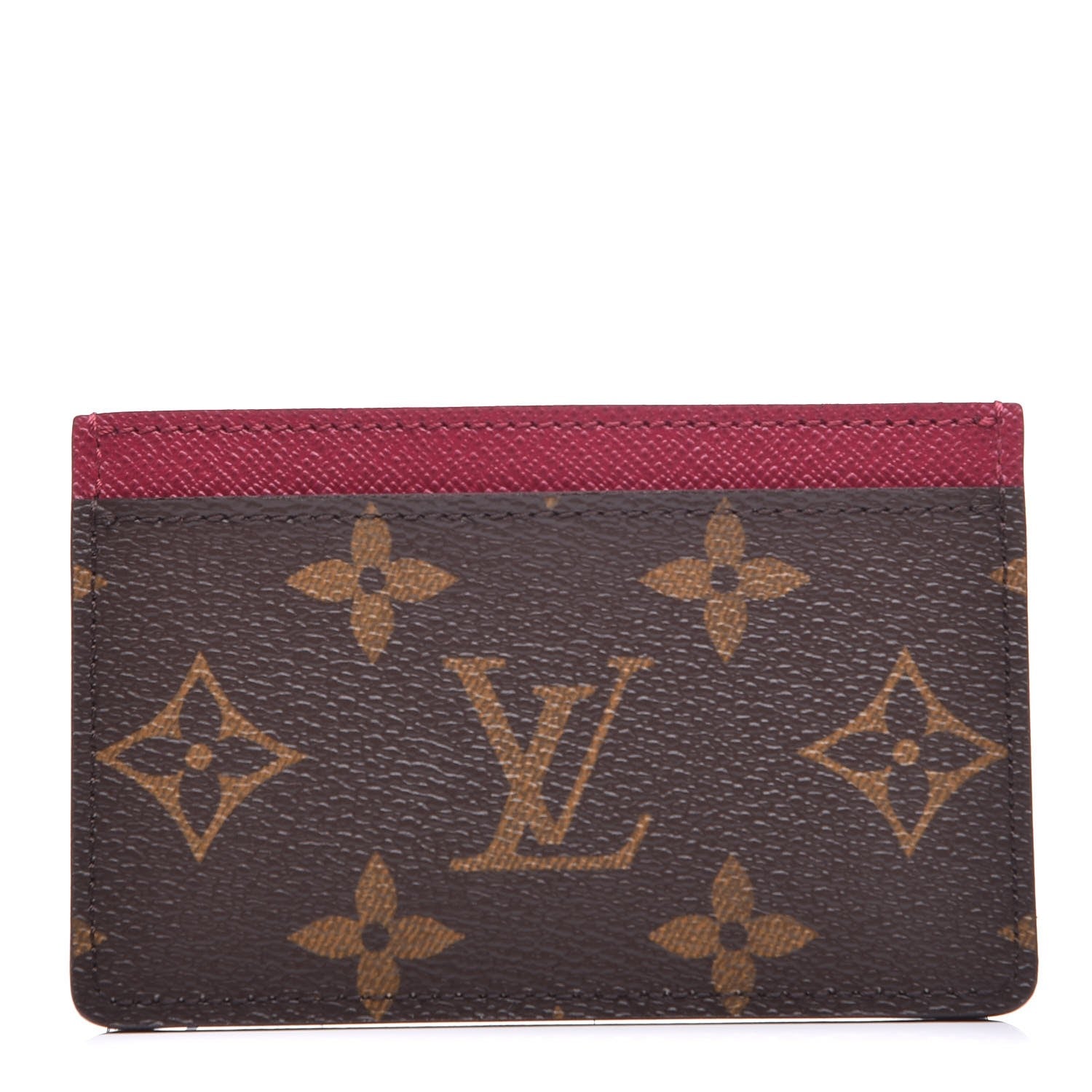 Louis Vuitton Monogram Card Holder Fuchsia 1 of 7