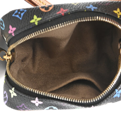 Louis Vuitton Monogram Multicolor Trousse Wapity Black 5 of 10